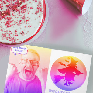 Cartão As melhores bruxas engraçadas para a sua foto filt