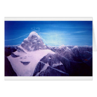 Cartão As montanhas