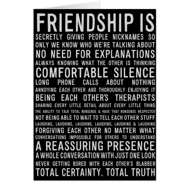 CARTÃO AS MUITAS RAZÕES **NÓS SOMOS MELHORES AMIGOS** ANI (Frente)