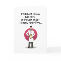 As mulheres desfrutam da 55ª carta de aniversário