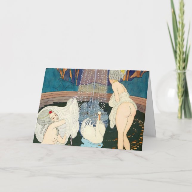 Cartão As Mulheres - Gerda Wegener (Frente)