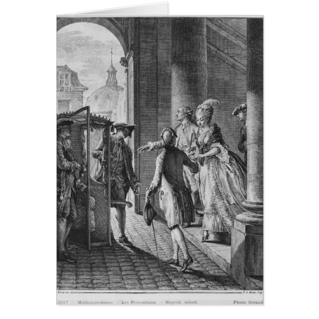 Cartão As precauções (Frente)