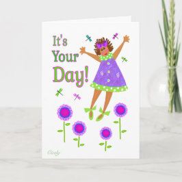 Cartão As raparigas dobraram-se 5 x 7