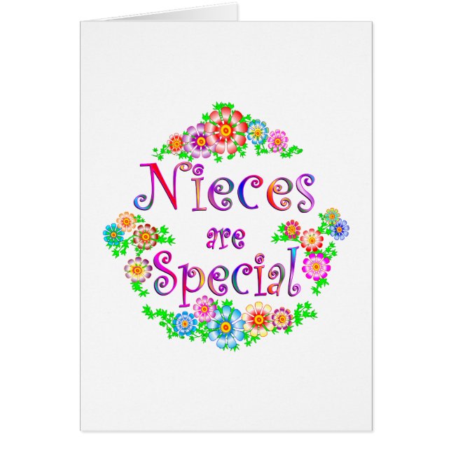 Cartão As SOBRINHA são especiais (Frente)