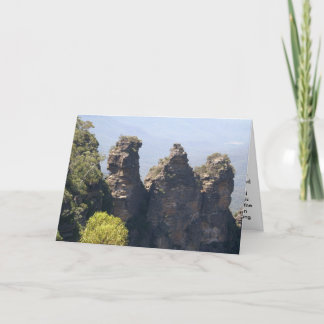 Cartão As três Irmãs