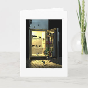 Cartão As vacas legal / Os vilões legal