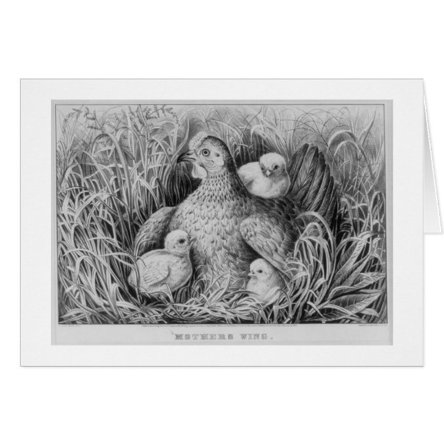 Cartão &, asa das mães (Frente Horizontal)