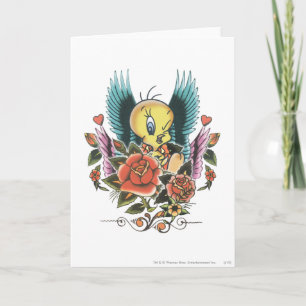 Cartão Asas Azuis Tweety