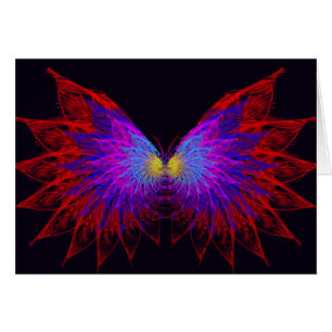 Cartão Asas borboletas