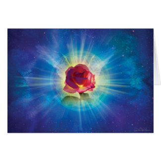 Cartão Asas cor-de-rosa