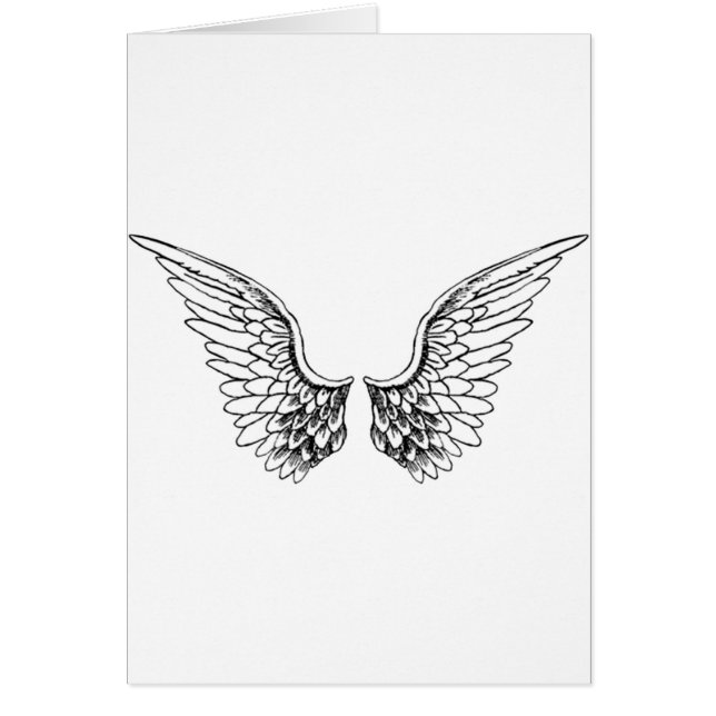 Cartão Asas do anjo (Frente)