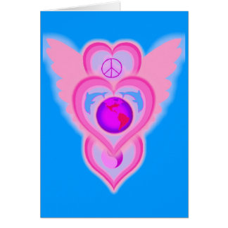 Cartão asas do golfinho do amor hoje