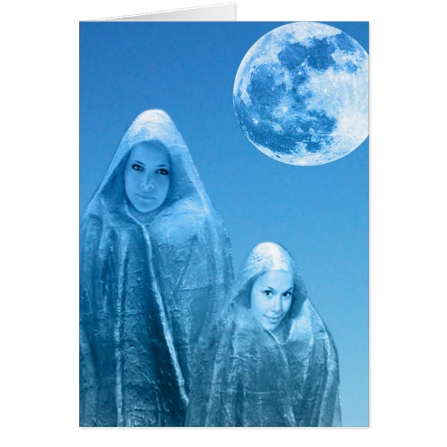 Cartão Ascensão de Lua Completa (Frente)