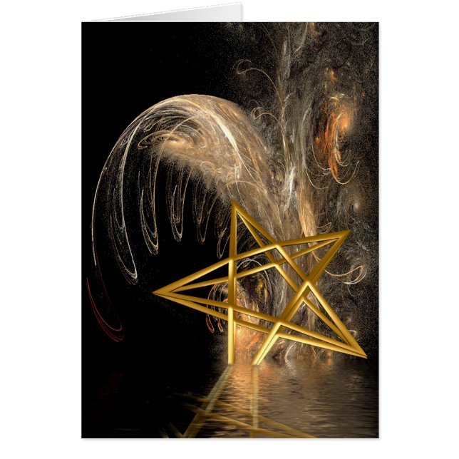 Cartão Ascensão do Pentagram (Frente)