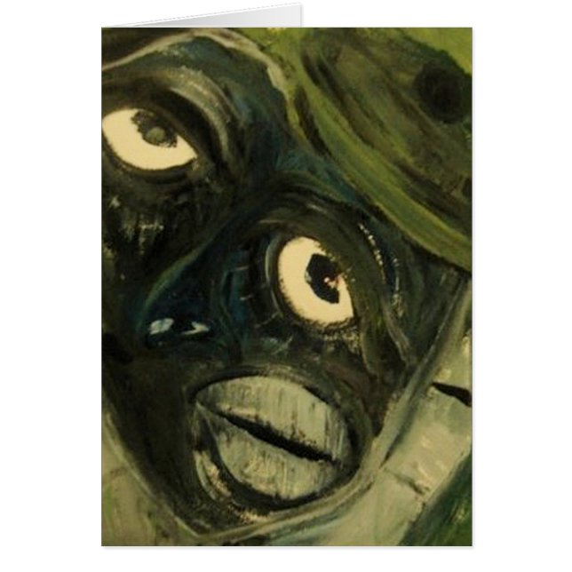 Cartão Ash Face (Frente)