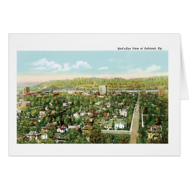 Cartão Ashland, KY (Frente Horizontal)