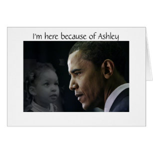 Cartão Ashley de Barack Obama