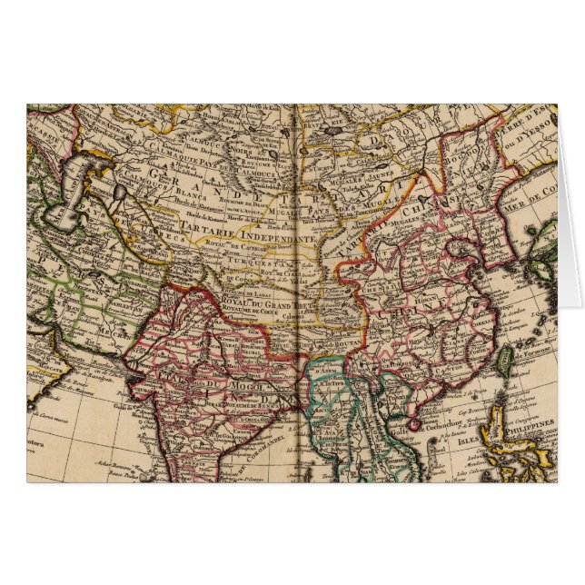 Cartão Ásia (Frente Horizontal)