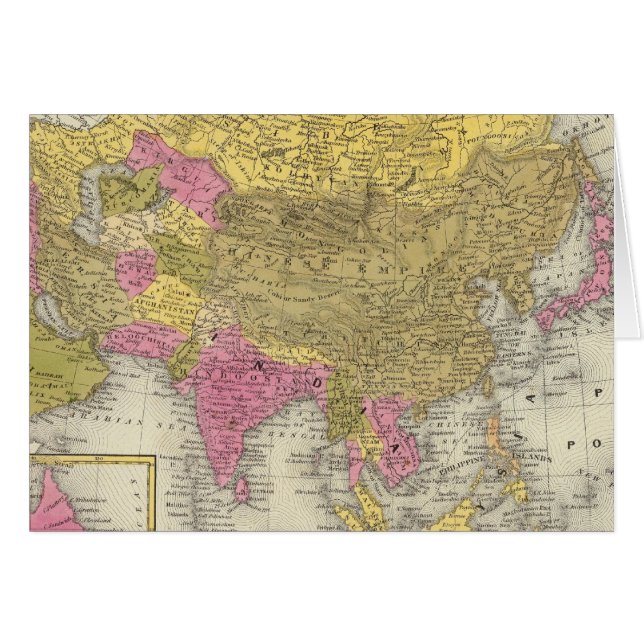 Cartão Ásia 20 (Frente Horizontal)