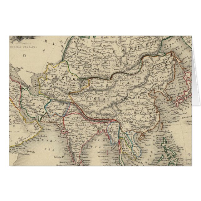 Cartão Ásia 31 (Frente Horizontal)