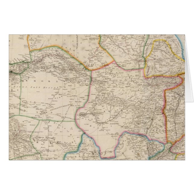 Cartão Ásia Central 2 (Frente Horizontal)