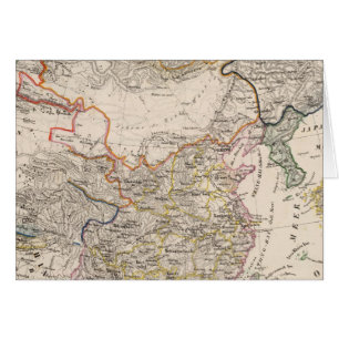 Cartão Ásia, Japão, China