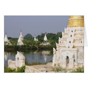 Cartão Ásia, Mianmar (Birmânia), Mandalay. Um budista