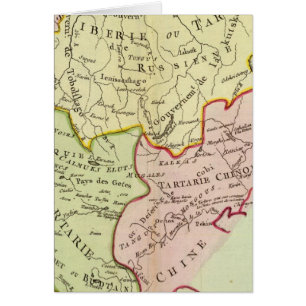 Cartão Ásia, Rússia, China