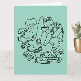 Cartão ASL ILY Thanks – Autumn Vibes