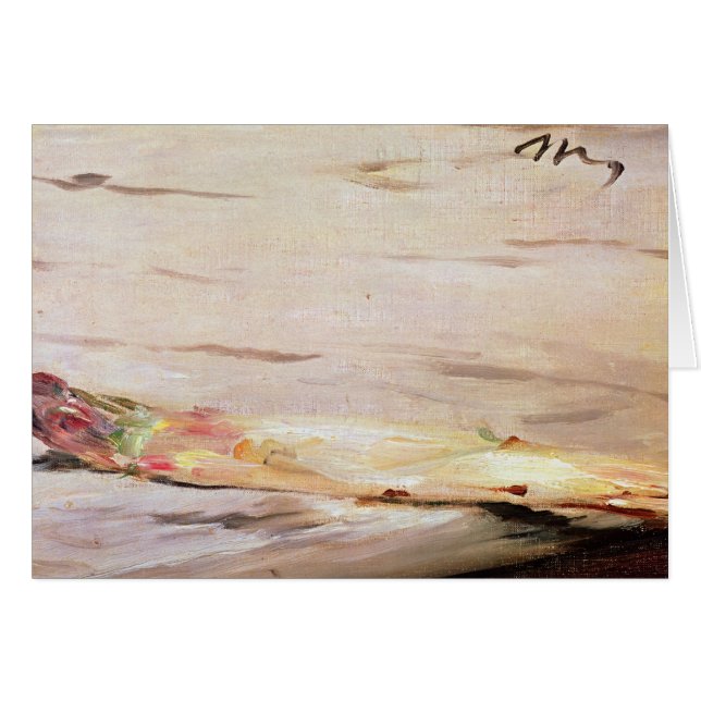 Cartão Aspargo de Manet |, 1880 (Frente Horizontal)