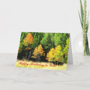 Cartão Aspen Birthday Card