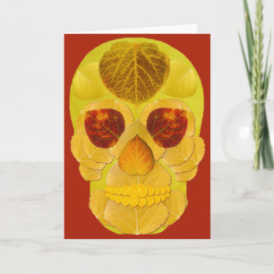 Cartão Aspen Folha Skull 1