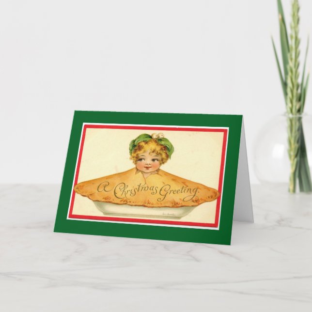 Cartão Assado em uma Torta (Frente)