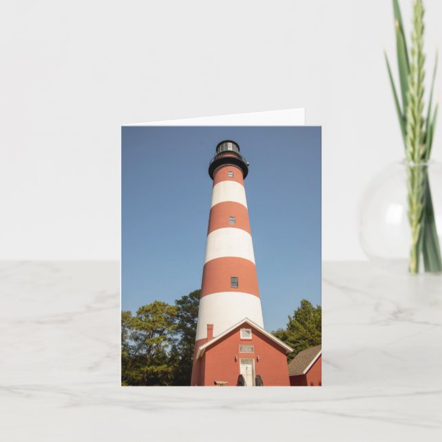 Cartão Assateague Lighthouse (Frente)