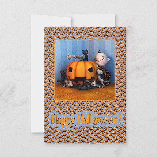 Cartão Assault on the Pumpkin (Frente)