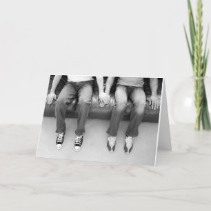 Cartão Assento junto para sempre