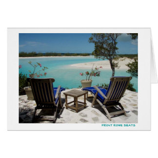 Cartão Assentos dianteiros de Rowe