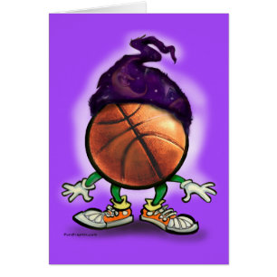 Cartão Assistente de basquetebol