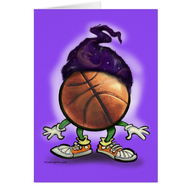 Cartão Assistente de basquetebol (Frente)