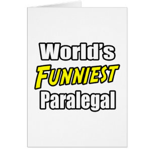Cartão Assistente jurídico mais engraçado do mundo