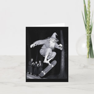 Cartão Assistente Skateboard Engraçado Memória Engraçada 