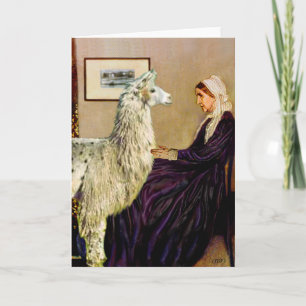 Cartão Assobiador 'lama da Mãe