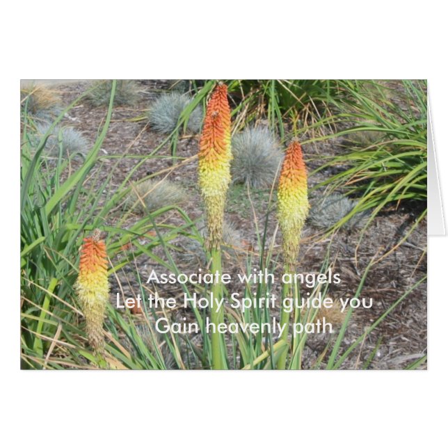 Cartão Associado com anjos (Frente Horizontal)