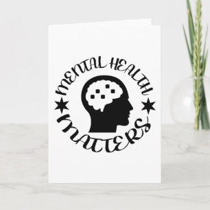 Cartão Assuntos de Saúde Mental