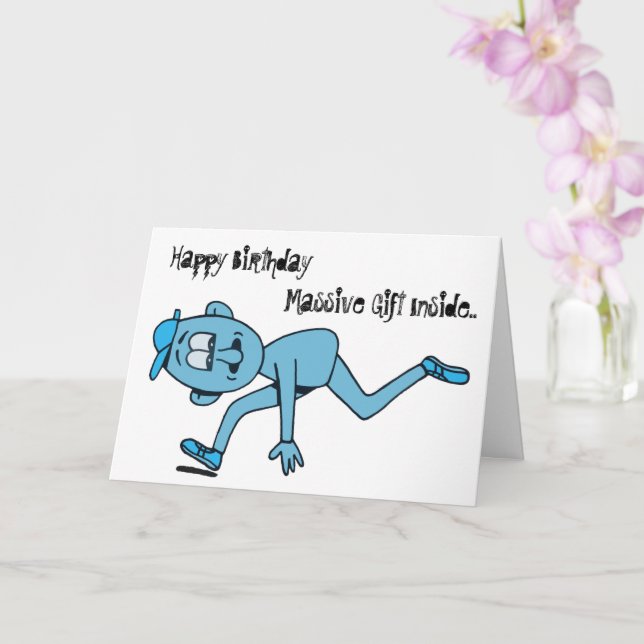 Cartão Assustador 2. (Orquídea)