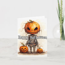 Assustador da Abóbora do Halloween
