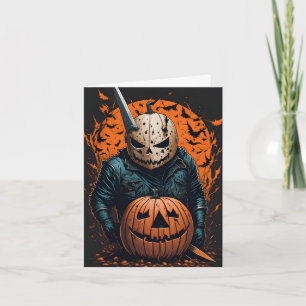 Cartão Assustador de Halloween