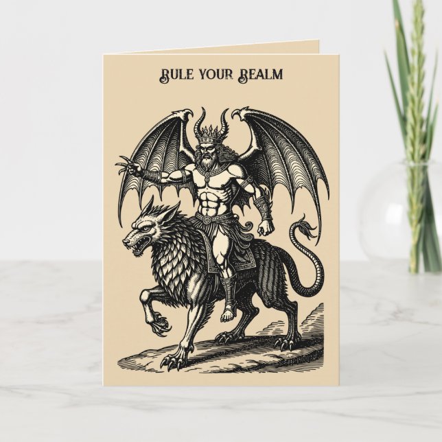 Cartão Astaroth’s Quiet Dominion (Frente)