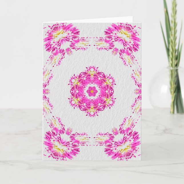 Cartão Aster Water Color (Frente)