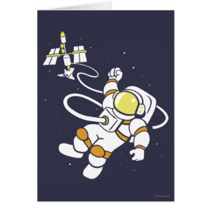 Cartão Astronauta